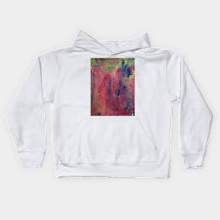 Aurora Borealis Over an Alien Landscape Kids Hoodie